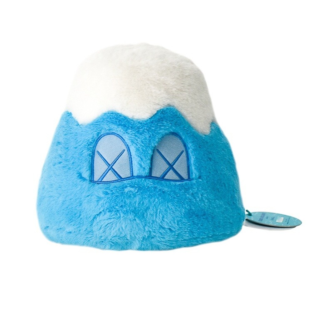 KAWS Holiday‎ Japan Mt Fuji Plush Blue Collectible Designer Toy #0039